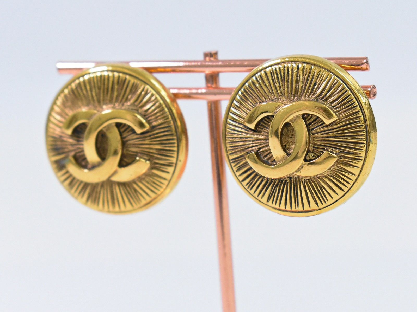 Chanel Chanel CC Round Earrings Metal Size ONE SIZE - 7 Thumbnail