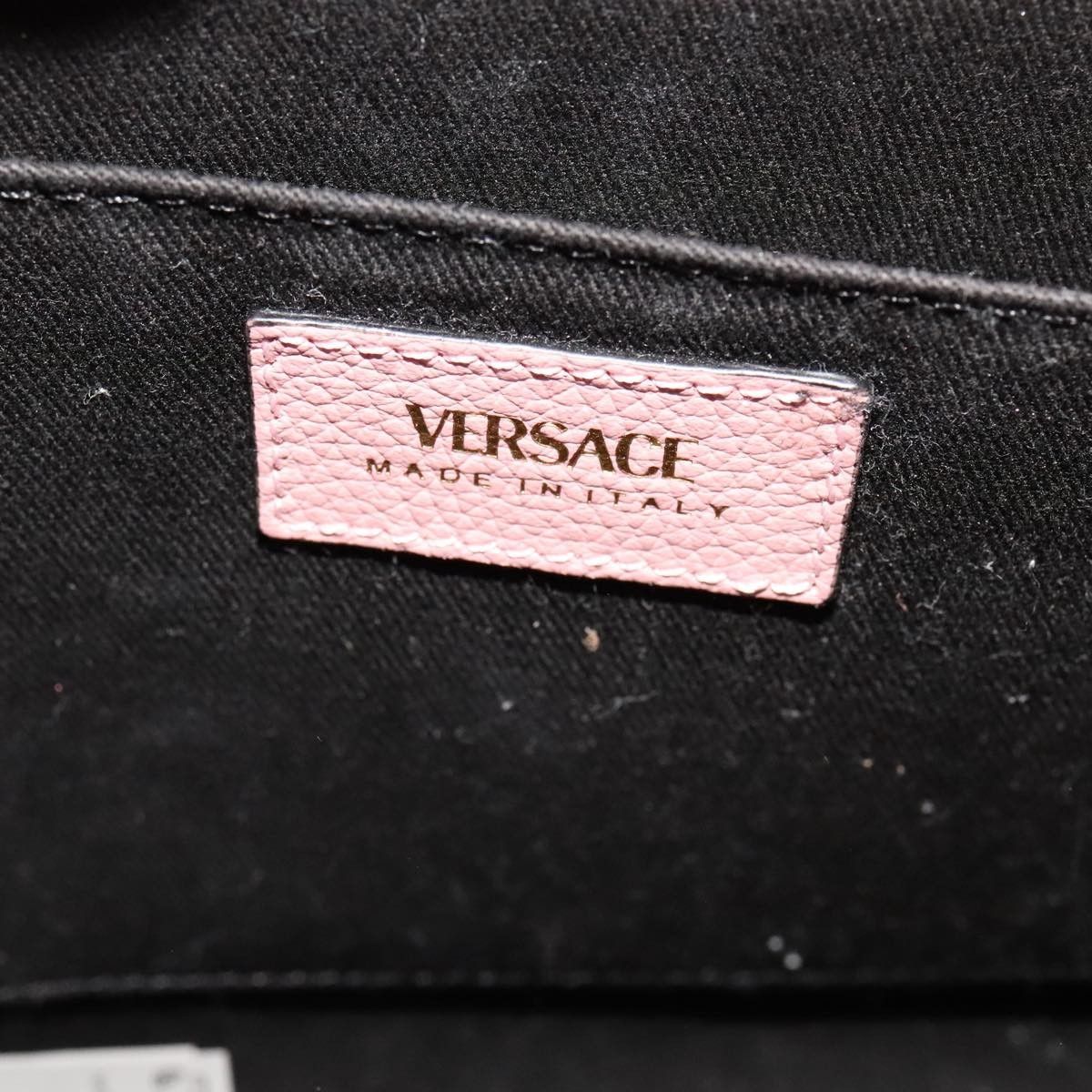 Versace Versace Virtus Front Pocket Tote Leather Size ONE SIZE - 6 Thumbnail