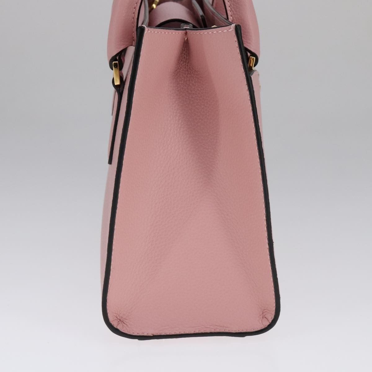Versace Versace Virtus Front Pocket Tote Leather Size ONE SIZE - 3 Thumbnail