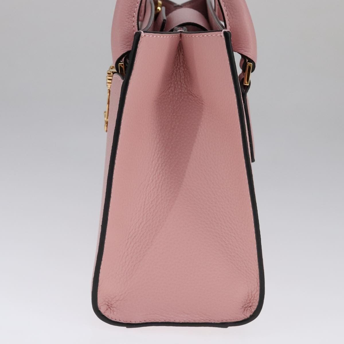 Versace Versace Virtus Front Pocket Tote Leather Size ONE SIZE - 4 Thumbnail