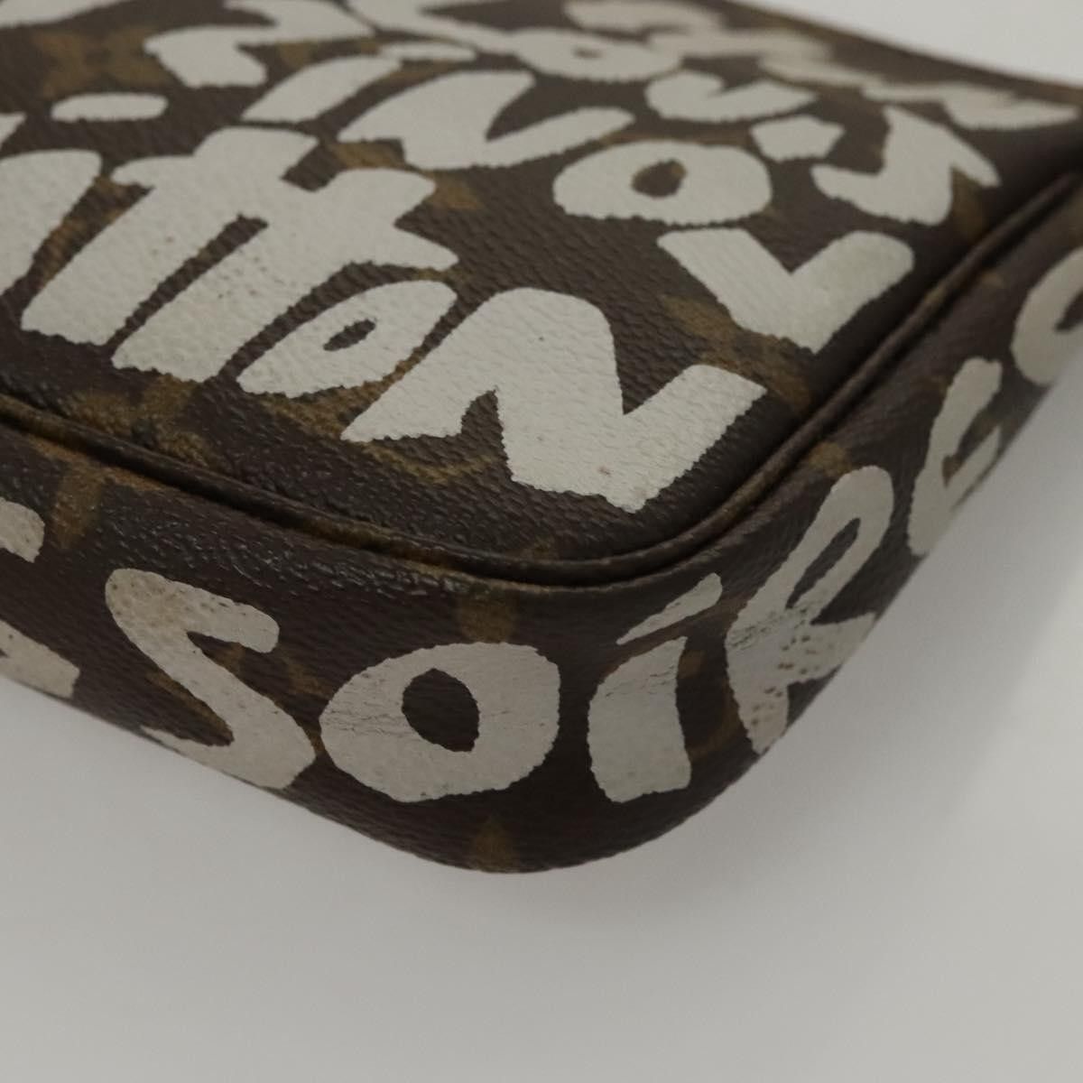Louis Vuitton Louis Vuitton Pochette Accessoires Limited Edition Monogram Graffiti Size ONE SIZE - 9 Thumbnail
