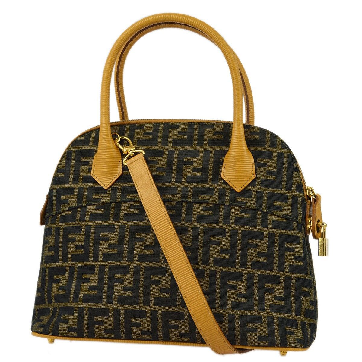 Fendi Fendi Convertible Dome Bag Zucca Canvas Size ONE SIZE - 2 Thumbnail