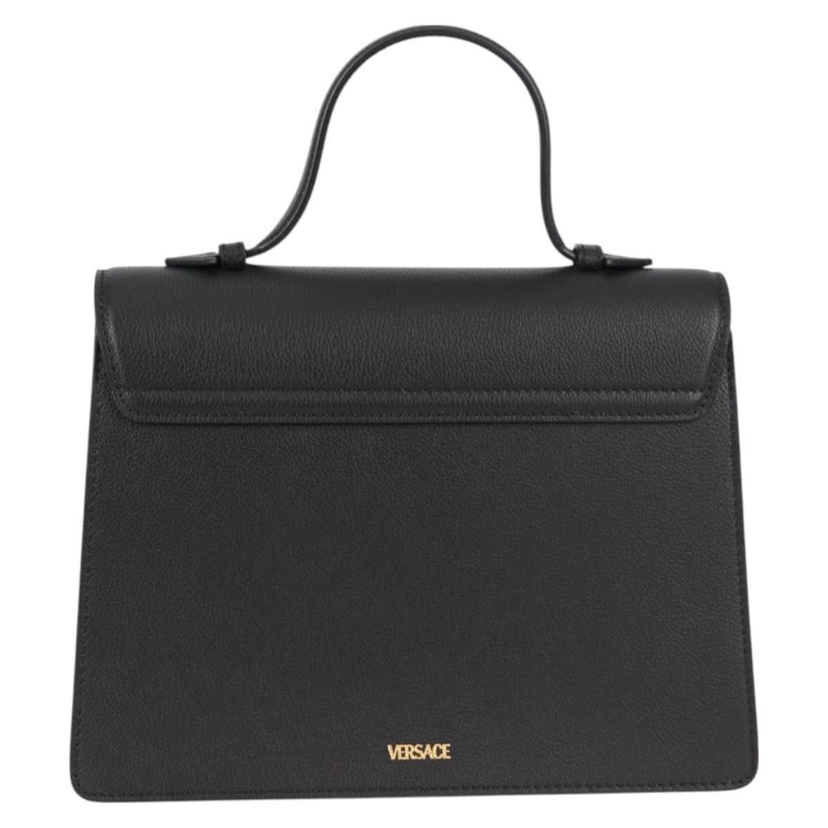 Versace Versace La Medusa Top Handle Bag Leather Size ONE SIZE - 2 Thumbnail