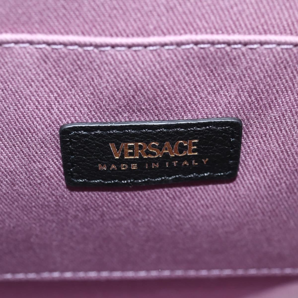 Versace Versace La Medusa Top Handle Bag Leather Size ONE SIZE - 6 Thumbnail