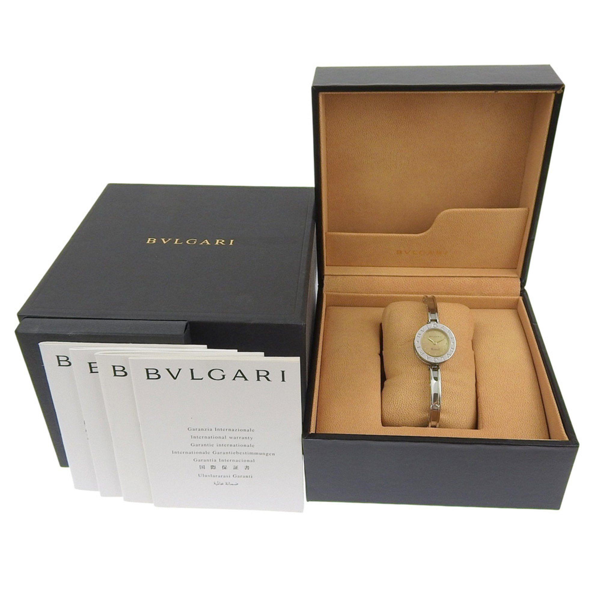 Bvlgari BVLGARI Bzero1 BZ22S Women's Stainless Steel Quartz Analog Watch with Brown Shell Dial Size ONE SIZE - 8 Thumbnail