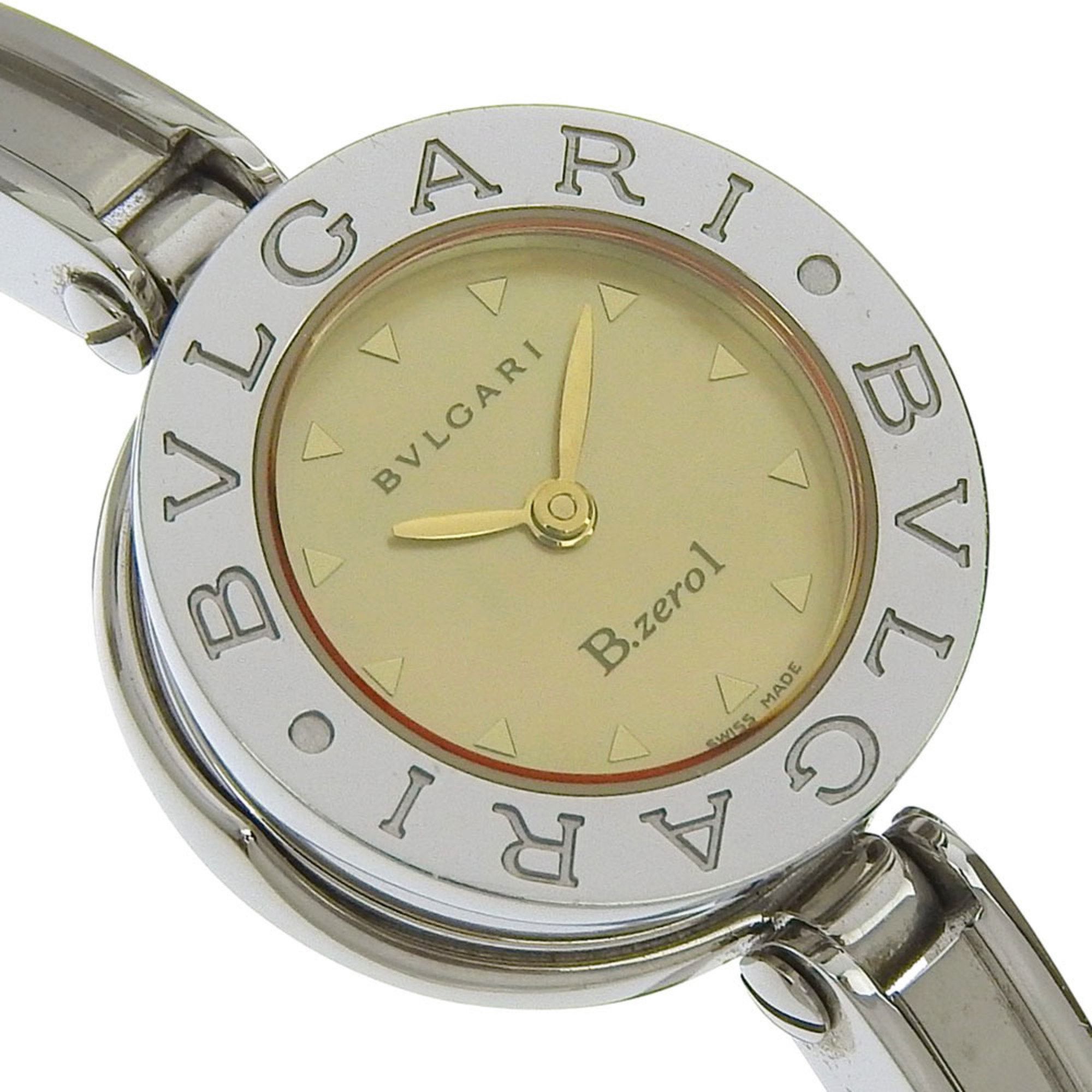 Bvlgari BVLGARI Bzero1 BZ22S Women's Stainless Steel Quartz Analog Watch with Brown Shell Dial Size ONE SIZE - 3 Thumbnail