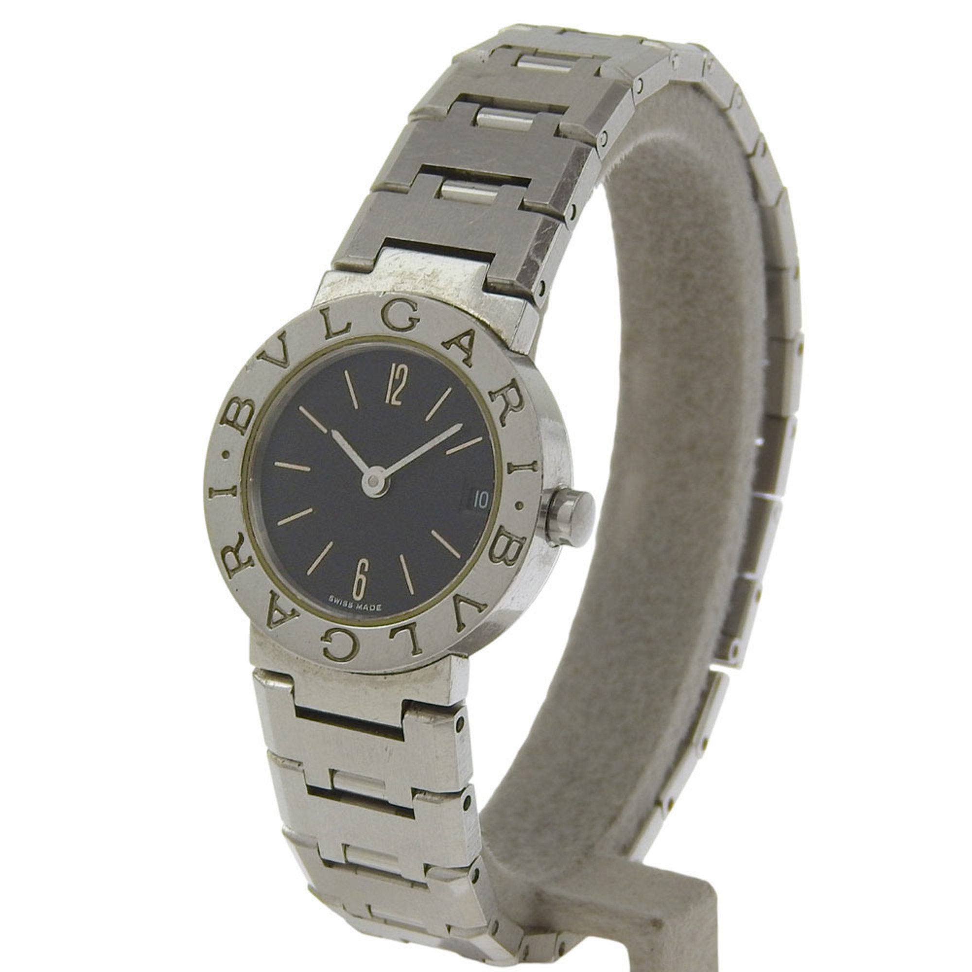 Bvlgari BVLGARI Wristwatch BB23SS Stainless Steel Quartz Analog Display Black Dial Women's Size ONE SIZE - 2 Thumbnail