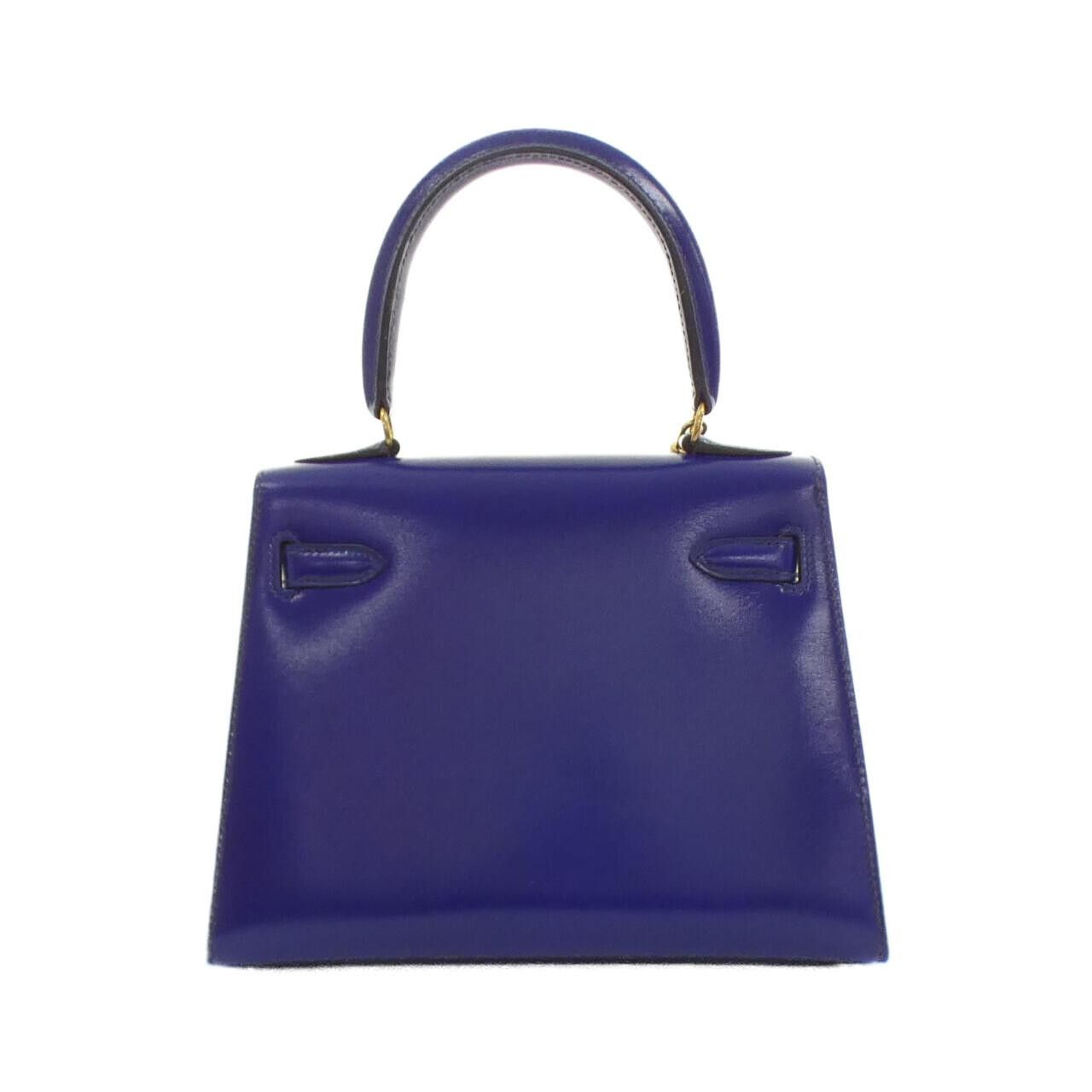 Hermes Hermes Hermes Mini Kelly Box Calf 2way Bag Leather Handbag DUTY FREE for USA Size ONE SIZE - 2 Thumbnail
