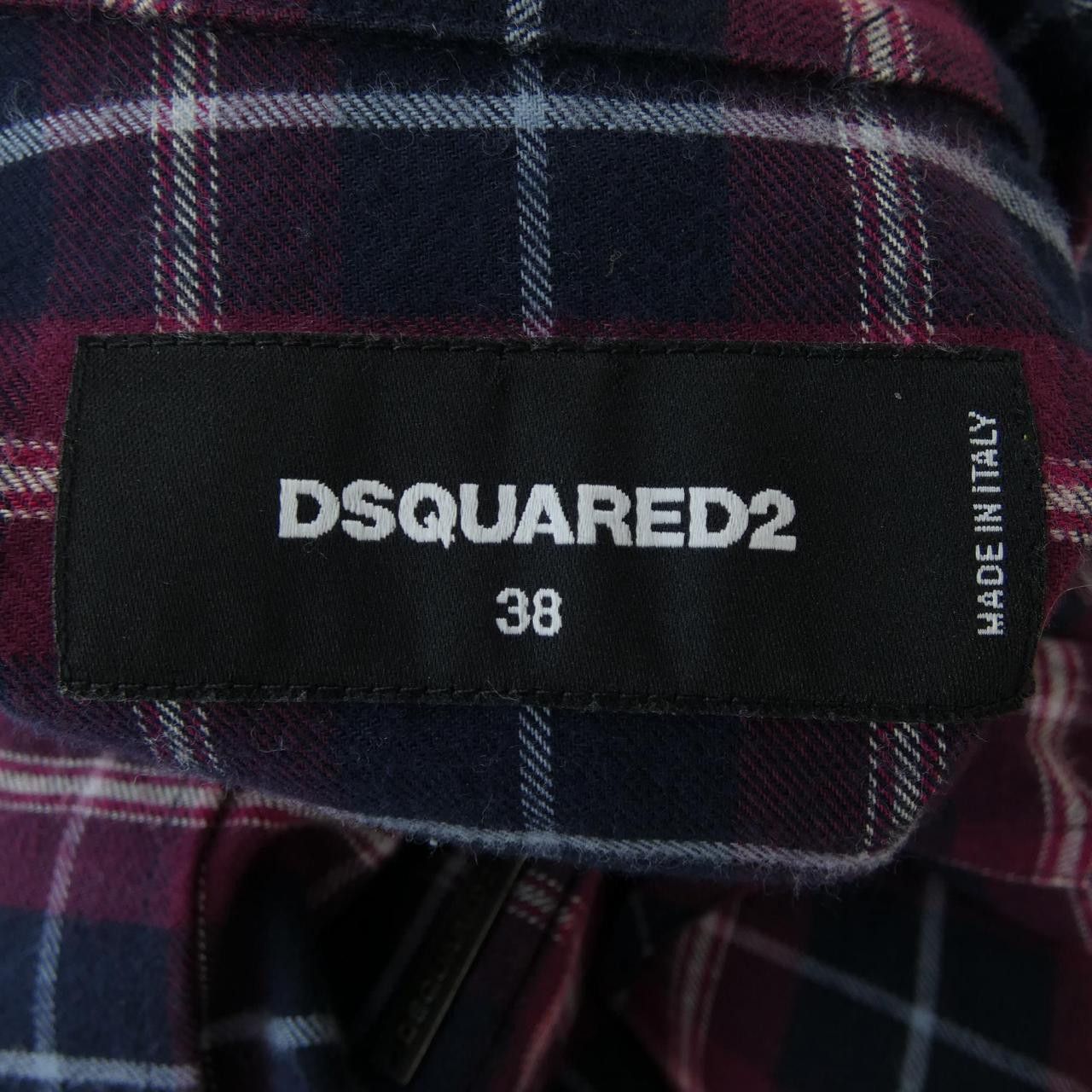Other Other Dsquared2 Shirt Cotton Dress Shirt S72DL0418 S44103 DUTY FREE for USA Size ONE SIZE - 4 Thumbnail