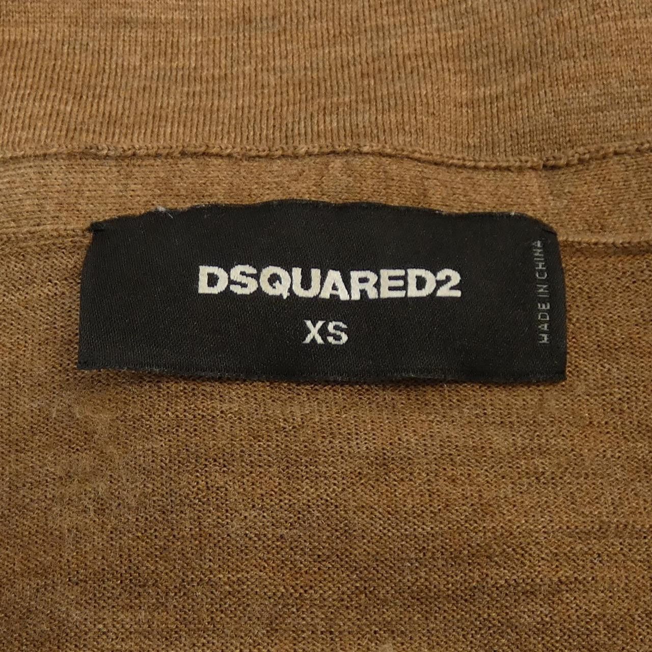 Other Other Dsquared2 S75HA0990 Wool Cardigan Others Tops S75HA0990 DUTY FREE for USA Size ONE SIZE - 4 Thumbnail