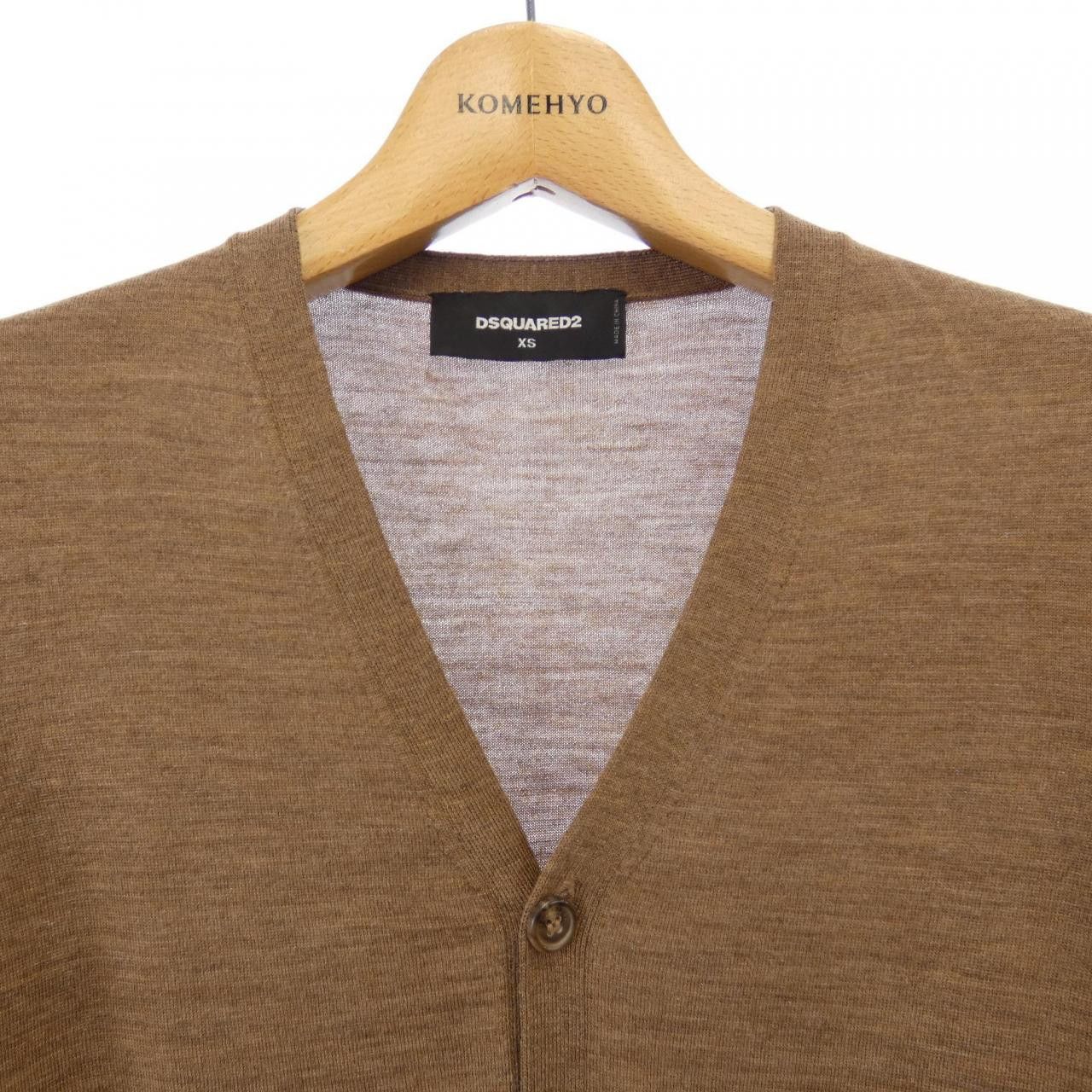Other Other Dsquared2 S75HA0990 Wool Cardigan Others Tops S75HA0990 DUTY FREE for USA Size ONE SIZE - 5 Thumbnail