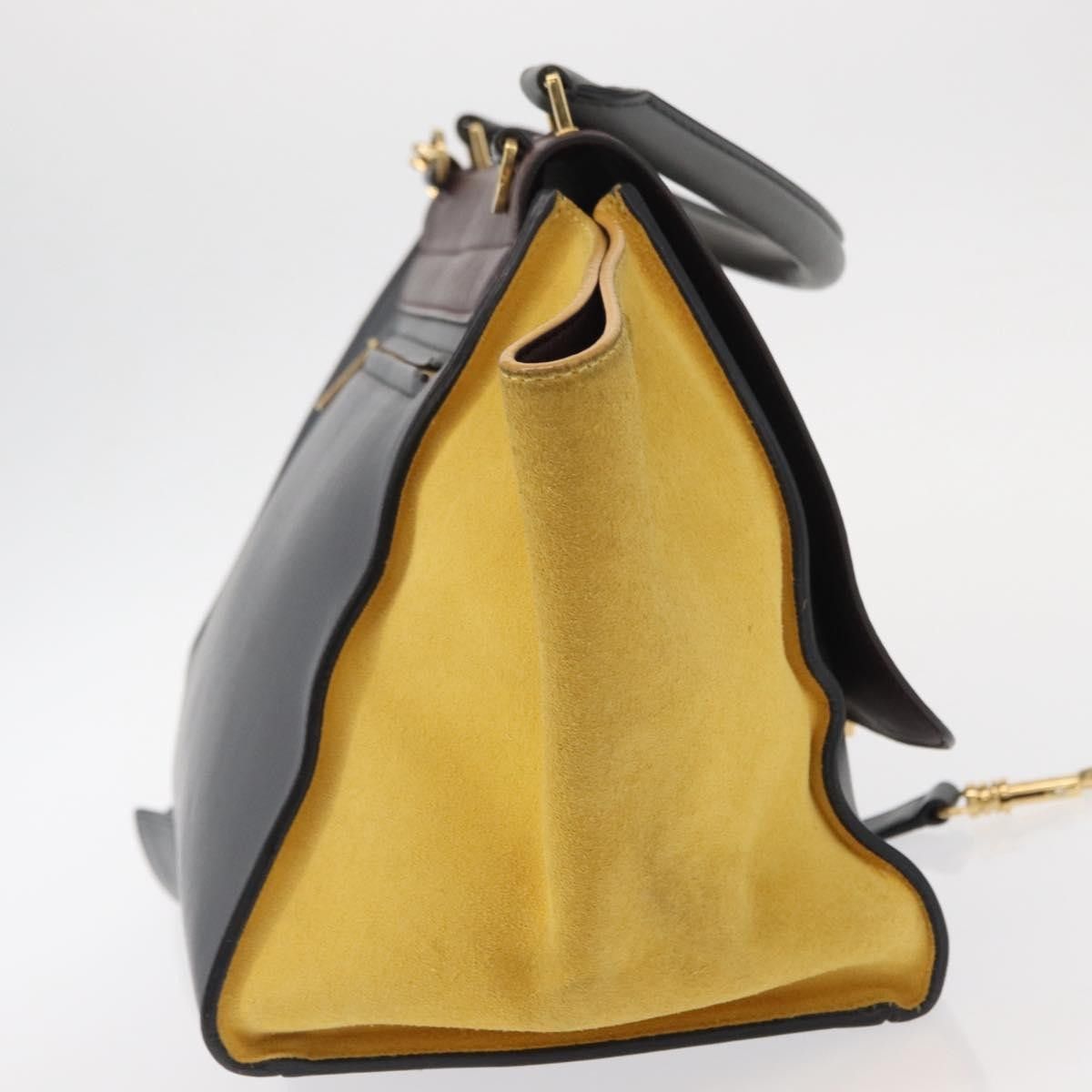 Celine Celine Tricolor Trapeze Bag Leather Size ONE SIZE - 4 Thumbnail