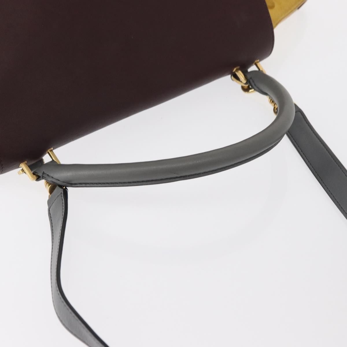 Celine Celine Tricolor Trapeze Bag Leather Size ONE SIZE - 7 Thumbnail