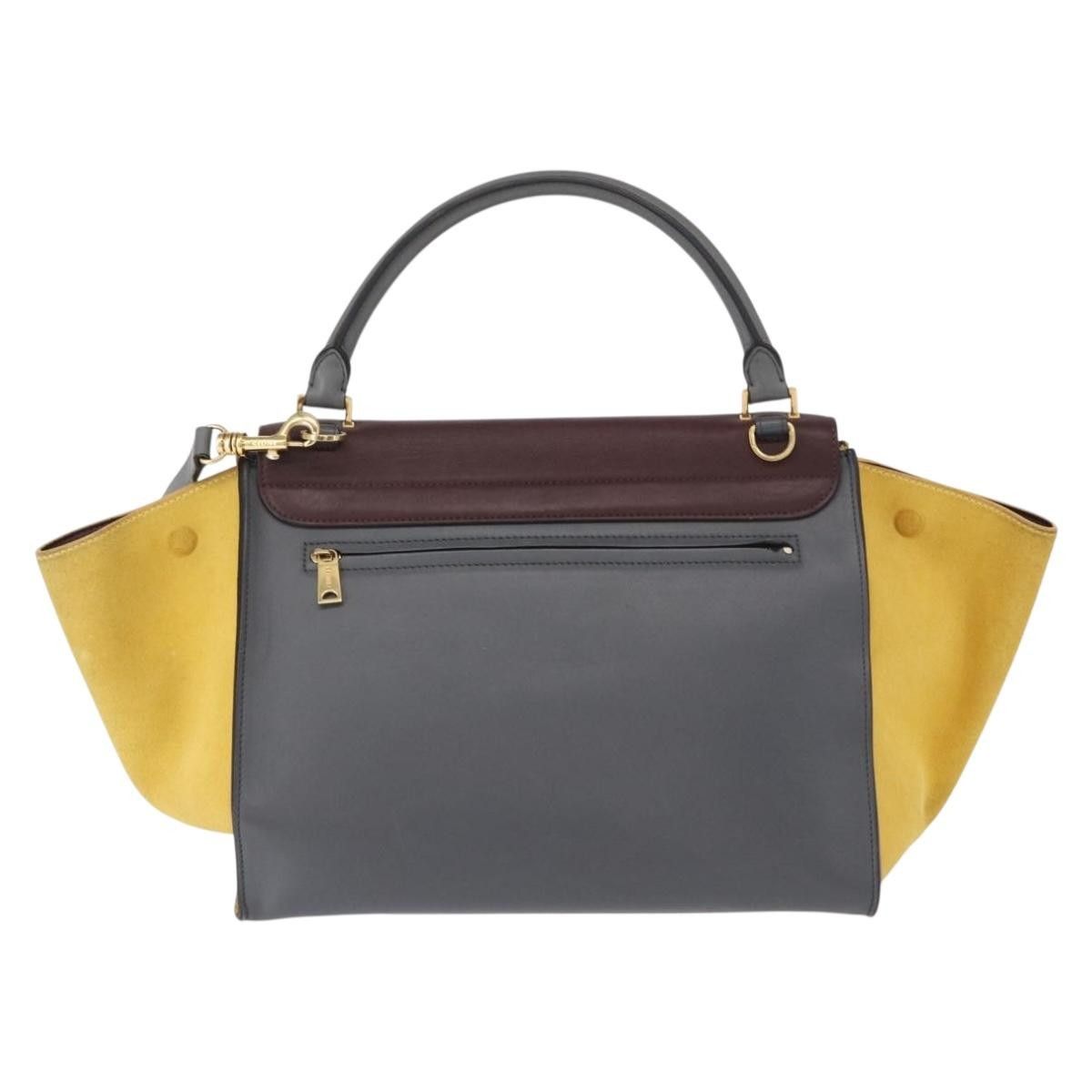 Celine Celine Tricolor Trapeze Bag Leather Size ONE SIZE - 2 Thumbnail