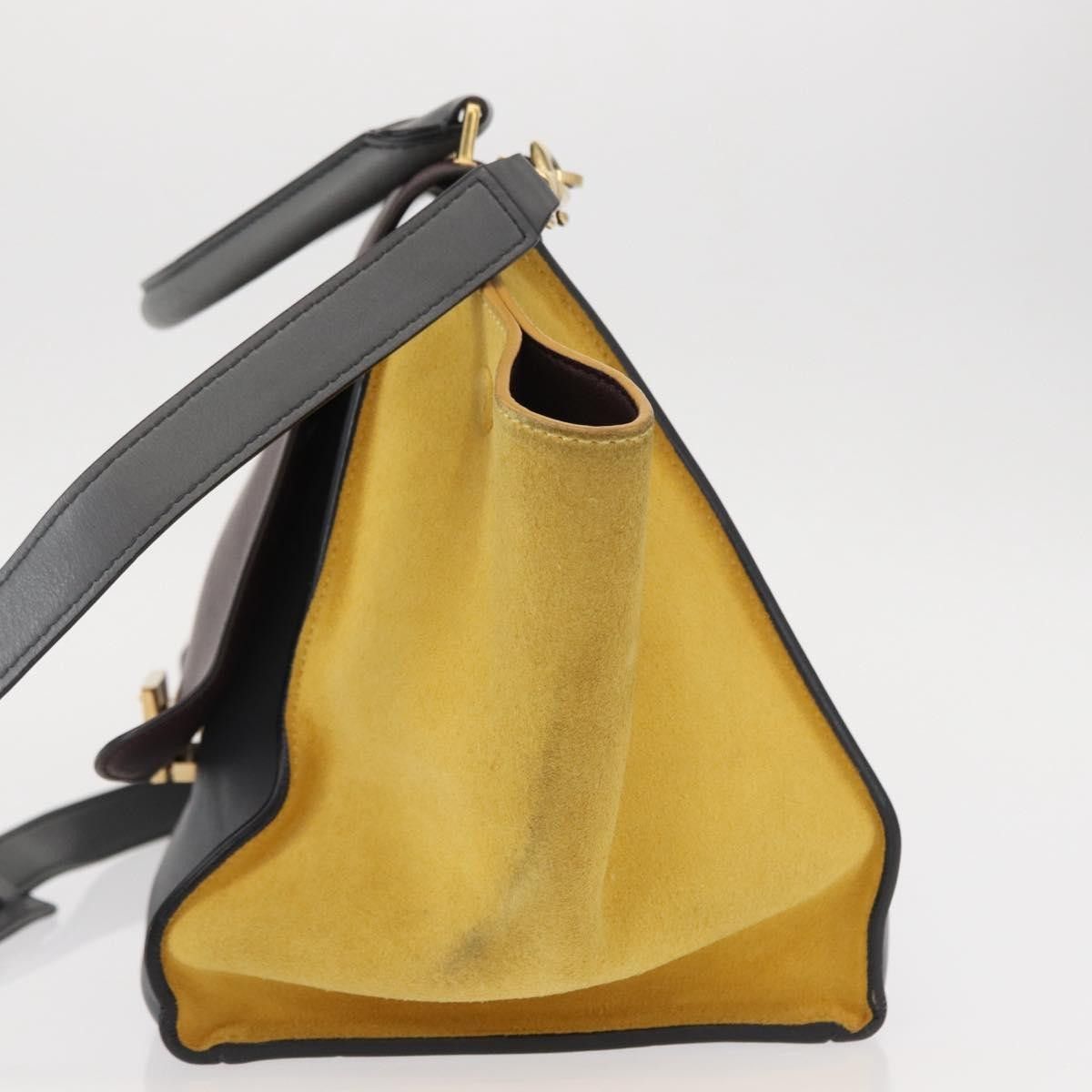 Celine Celine Tricolor Trapeze Bag Leather Size ONE SIZE - 3 Thumbnail