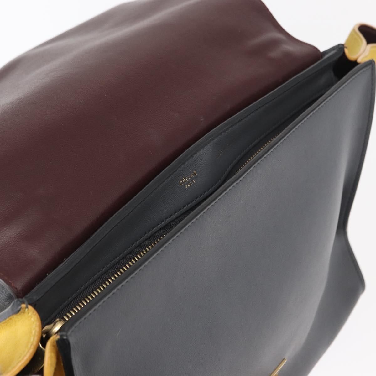 Celine Celine Tricolor Trapeze Bag Leather Size ONE SIZE - 20 Thumbnail
