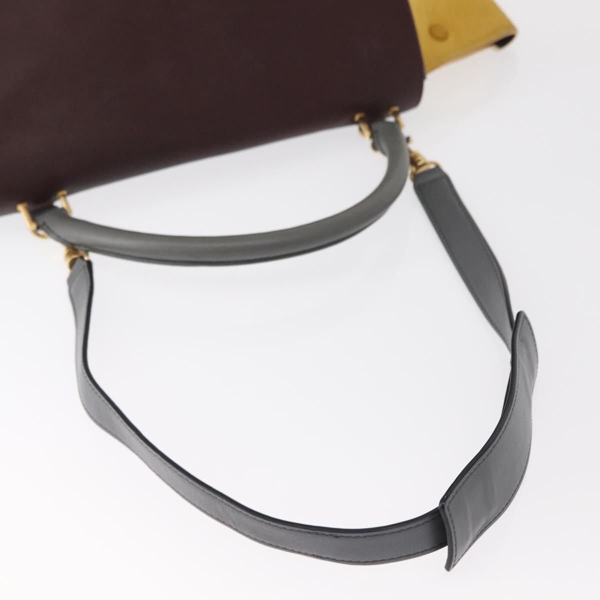Celine Celine Tricolor Trapeze Bag Leather Size ONE SIZE - 17 Thumbnail