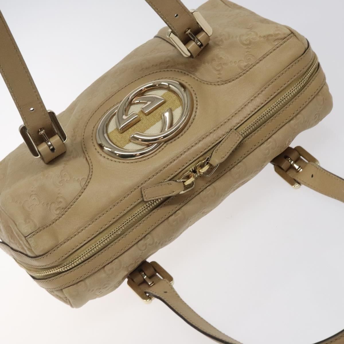 Gucci Gucci Vintage Interlocking G Shoulder Bag Leather Size ONE SIZE - 17 Thumbnail