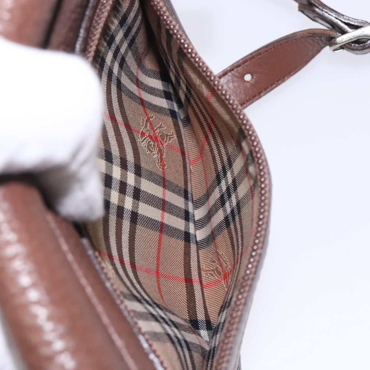 Burberry Burberry Flap Shoulder Bag Leather Size ONE SIZE - 17 Thumbnail