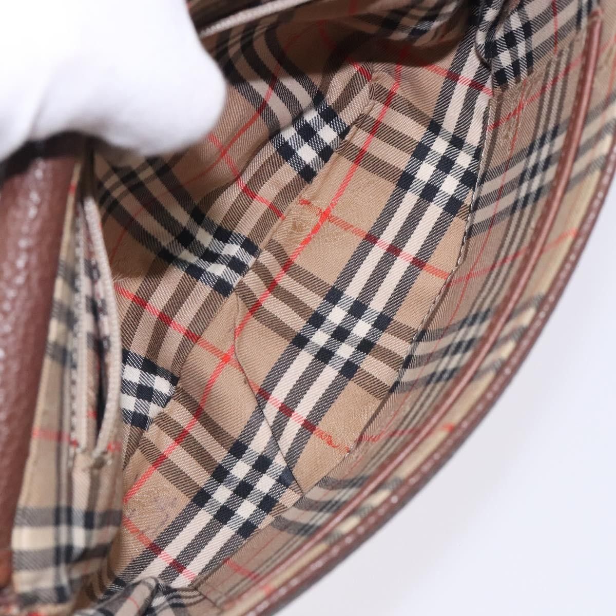 Burberry Burberry Flap Shoulder Bag Leather Size ONE SIZE - 5 Thumbnail