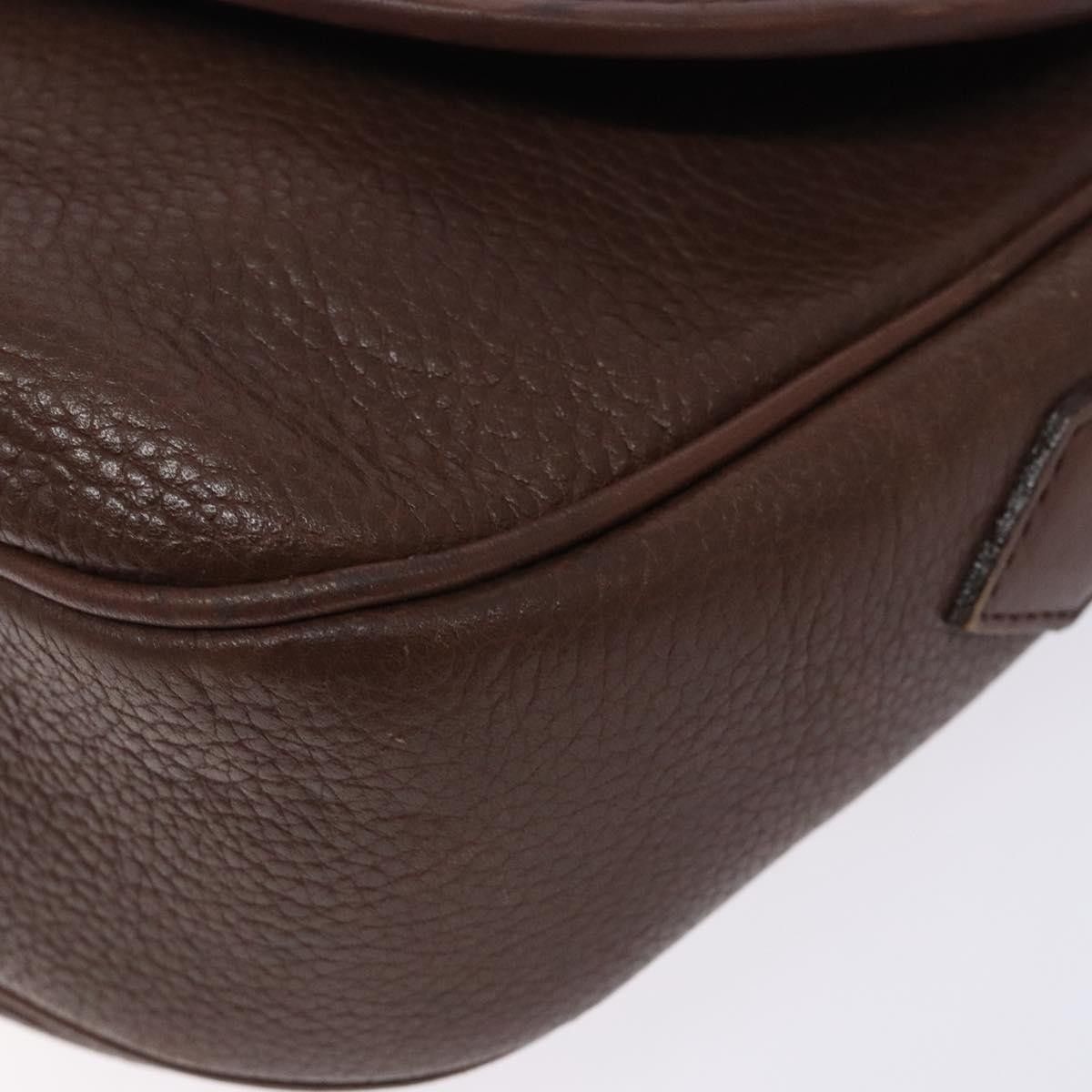 Burberry Burberry Flap Shoulder Bag Leather Size ONE SIZE - 11 Thumbnail