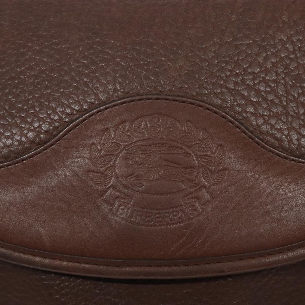 Burberry Burberry Flap Shoulder Bag Leather Size ONE SIZE - 6 Thumbnail