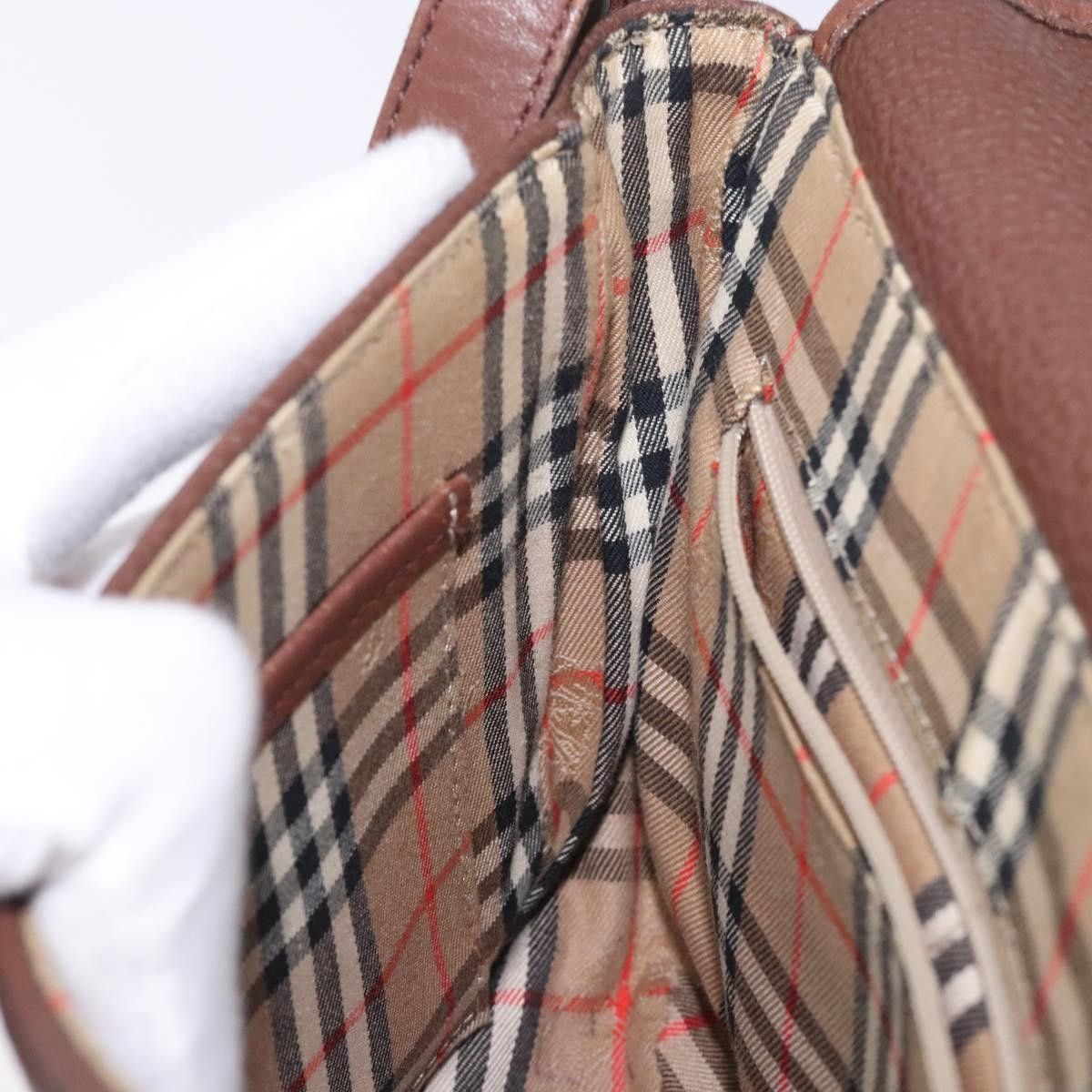 Burberry Burberry Flap Shoulder Bag Leather Size ONE SIZE - 20 Thumbnail