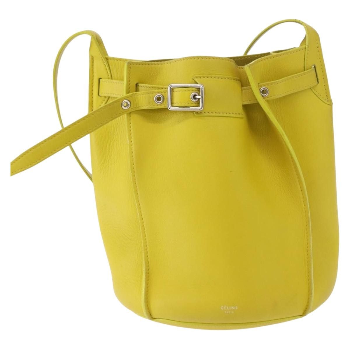 Celine Celine Long Strap Big Bag Bucket Leather Size ONE SIZE - 18 Thumbnail