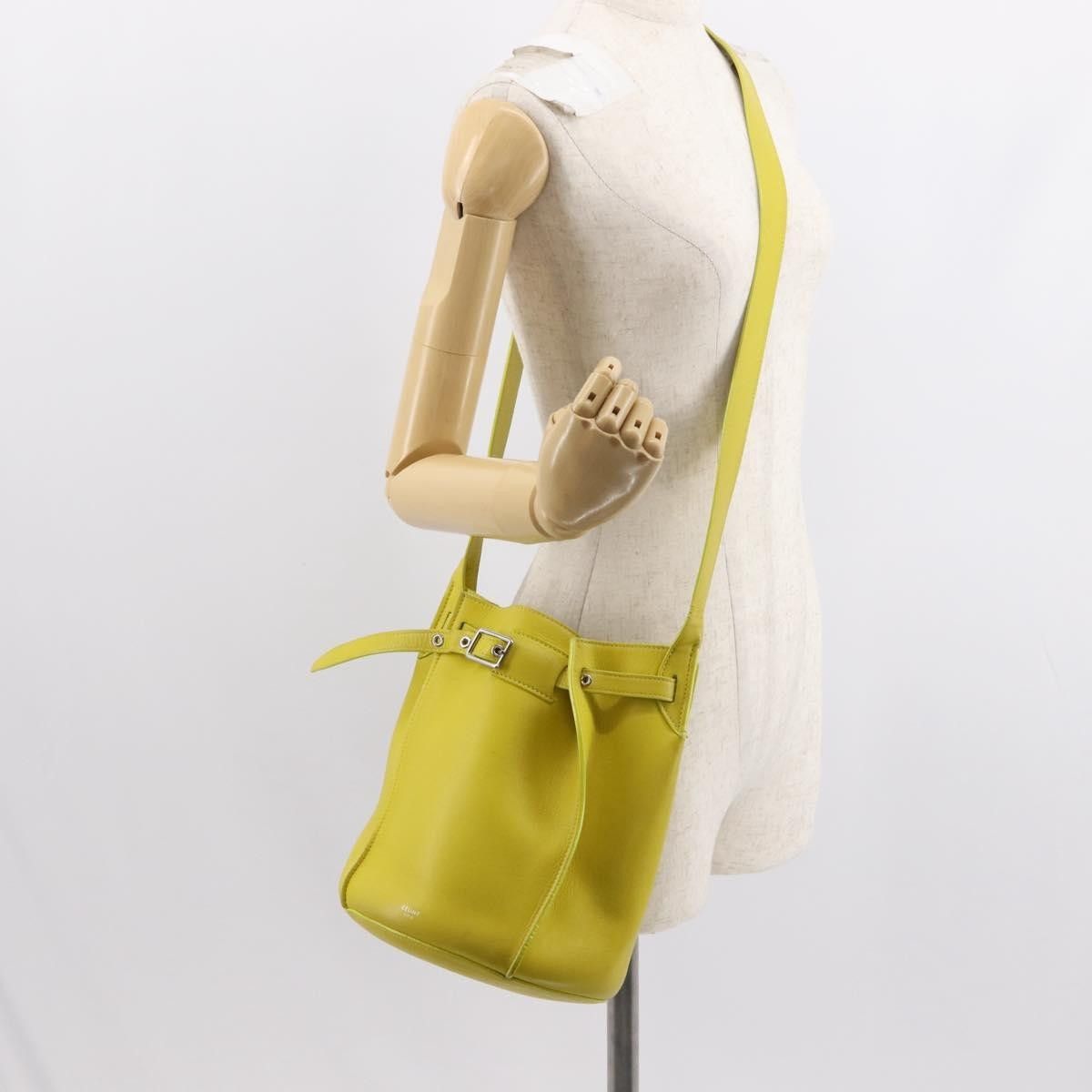Celine Celine Long Strap Big Bag Bucket Leather Size ONE SIZE - 14 Thumbnail