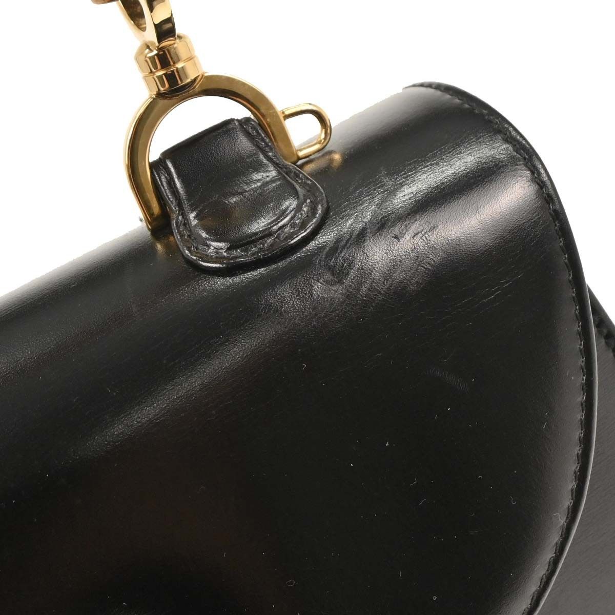 Gucci Gucci Vintage Convertible Bamboo Top Handle Bag Leather Size ONE SIZE - 9 Thumbnail