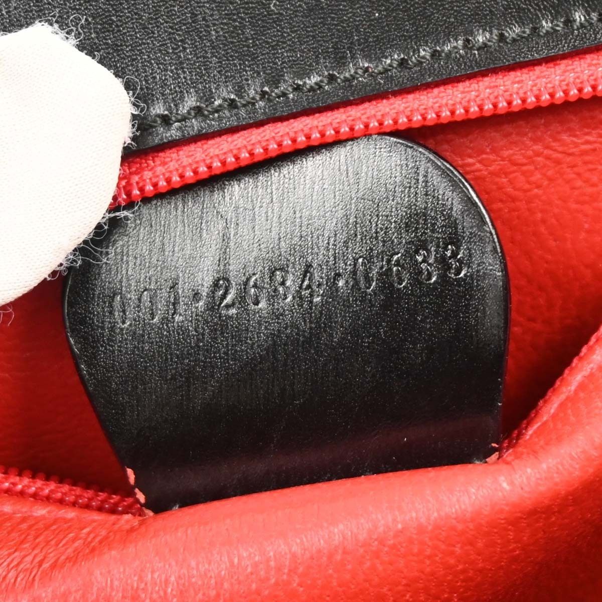 Gucci Gucci Vintage Convertible Bamboo Top Handle Bag Leather Size ONE SIZE - 5 Thumbnail