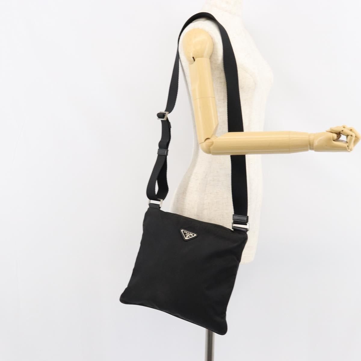Prada Prada Flat Messenger Bag Tessuto Size ONE SIZE - 14 Thumbnail