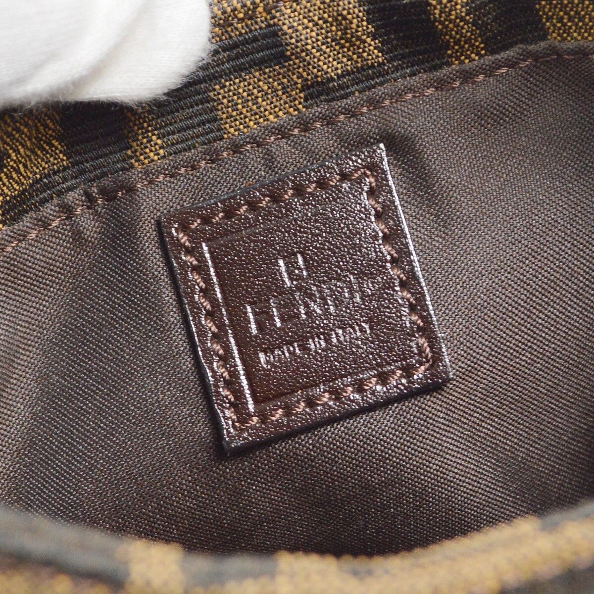 Fendi Fendi Vintage Croissant Bag Zucca Canvas Size ONE SIZE - 5 Thumbnail