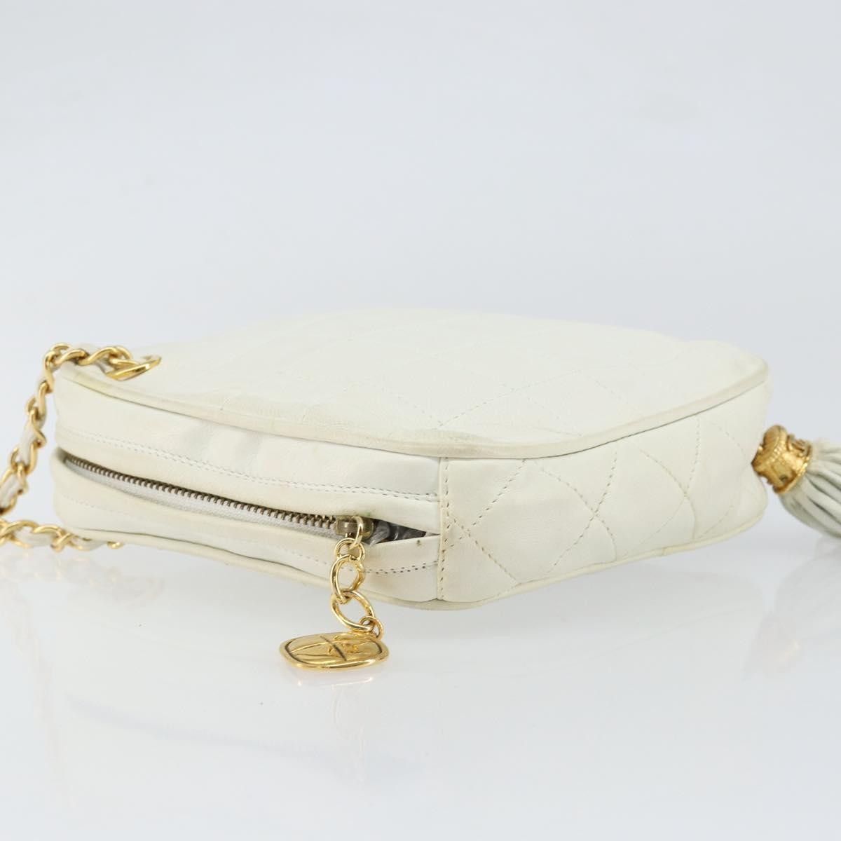 Chanel Chanel Vintage Diamond Tassel Quilted Lambskin Size ONE SIZE - 4 Thumbnail