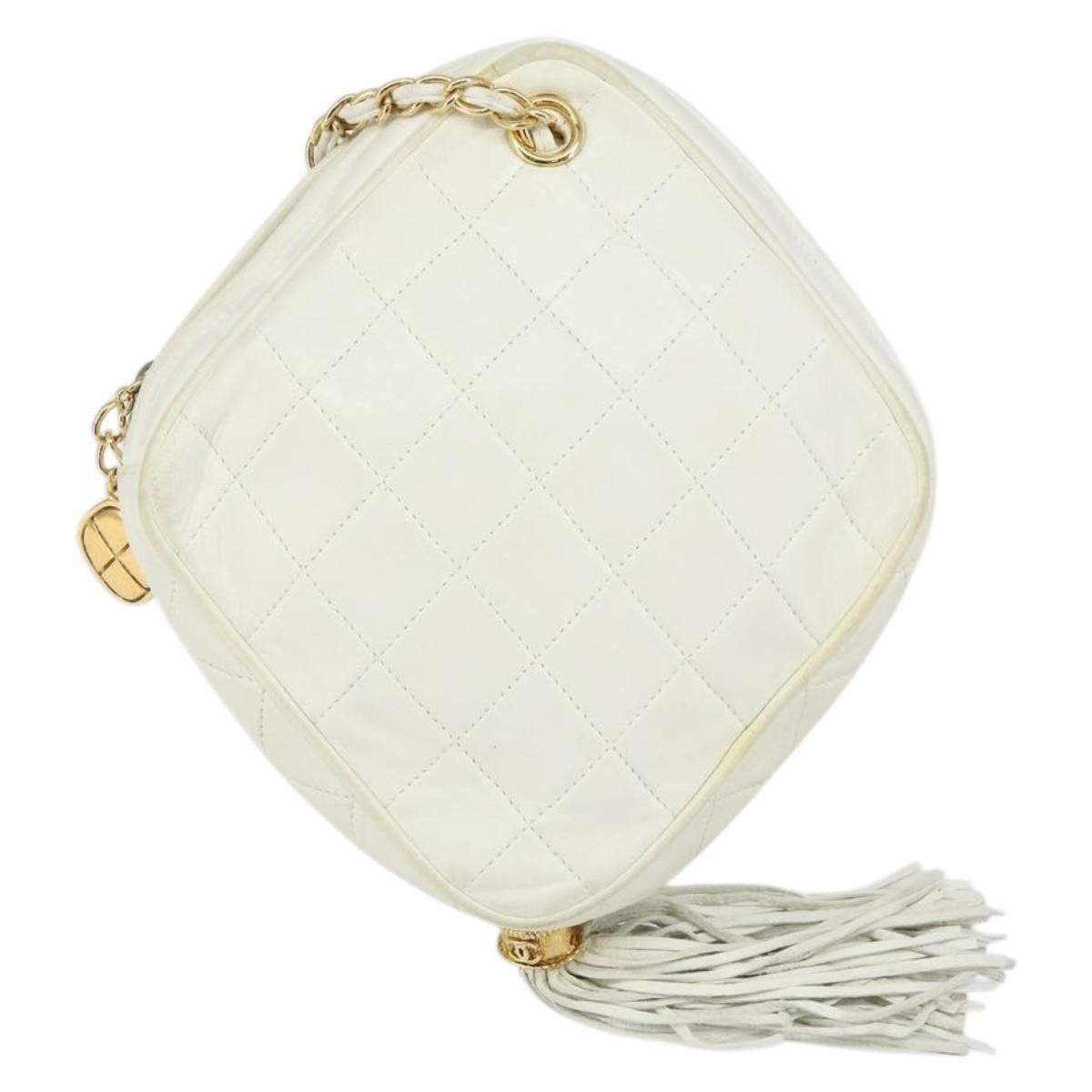 Chanel Chanel Vintage Diamond Tassel Quilted Lambskin Size ONE SIZE - 24 Thumbnail
