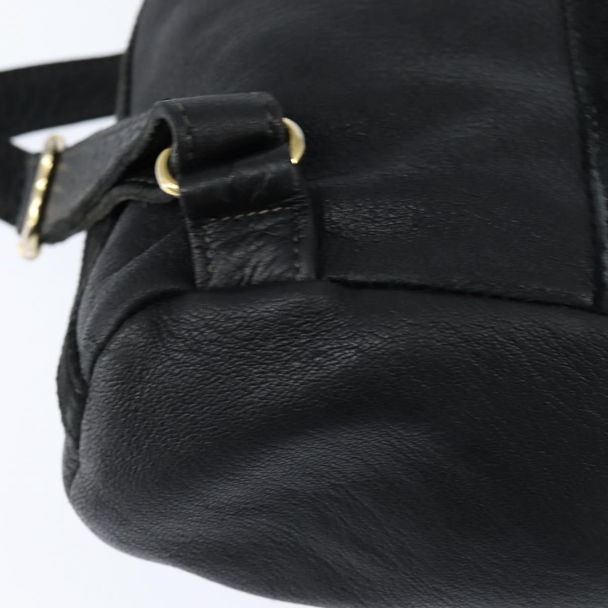 Fendi Fendi Logo Flap Drawstring Backpack Leather Size ONE SIZE - 12 Thumbnail