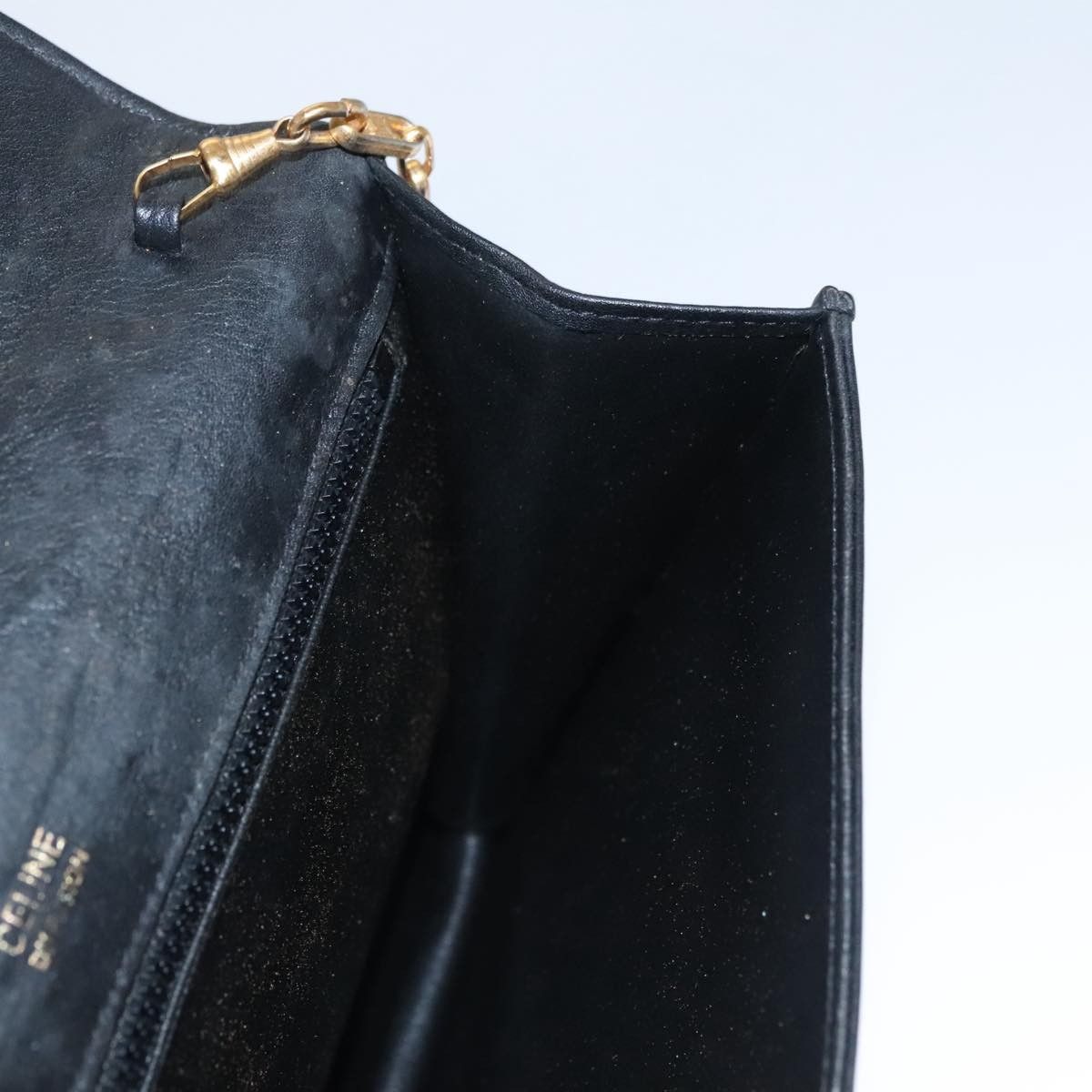Celine Celine Chain Shoulder Bag Leather Size ONE SIZE - 20 Thumbnail