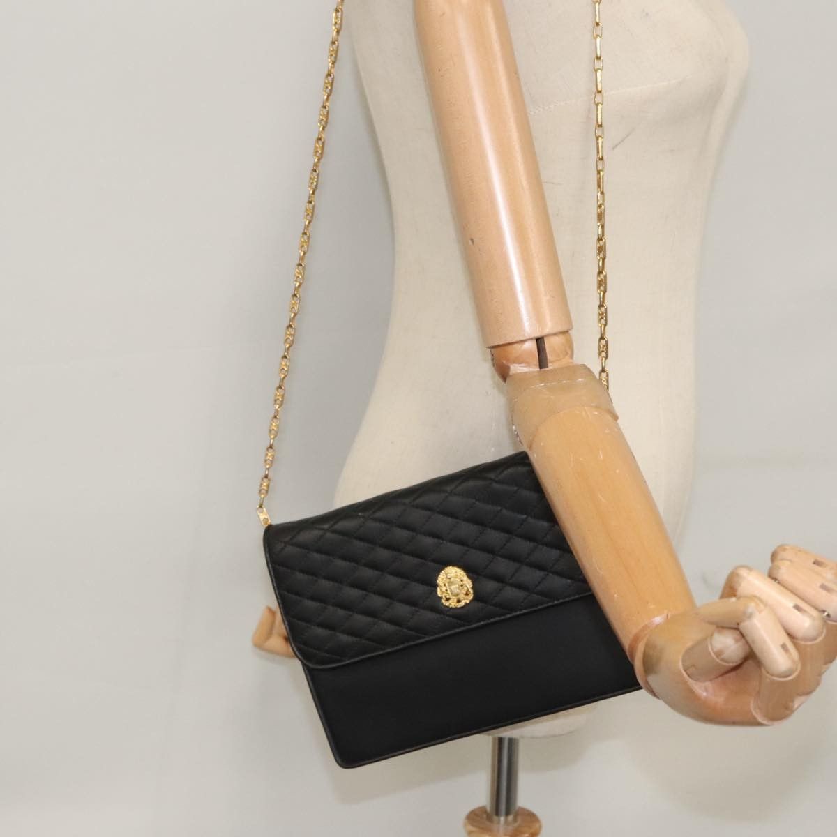 Celine Celine Chain Shoulder Bag Leather Size ONE SIZE - 14 Thumbnail