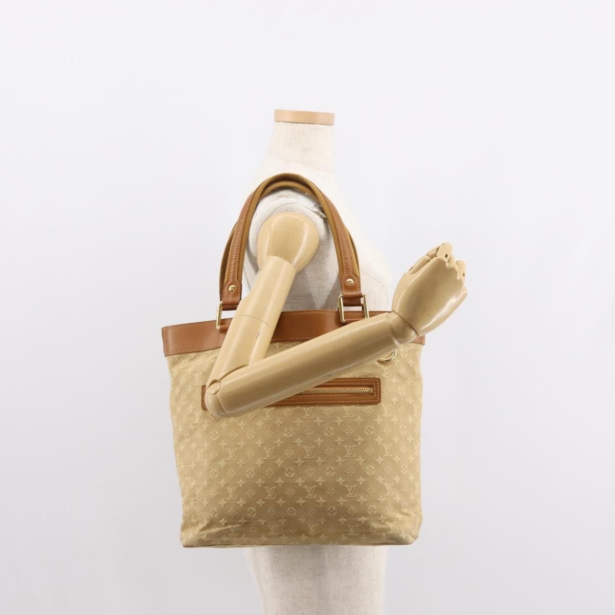 Louis Vuitton Louis Vuitton Lucille Handbag Mini Lin Size ONE SIZE - 14 Thumbnail