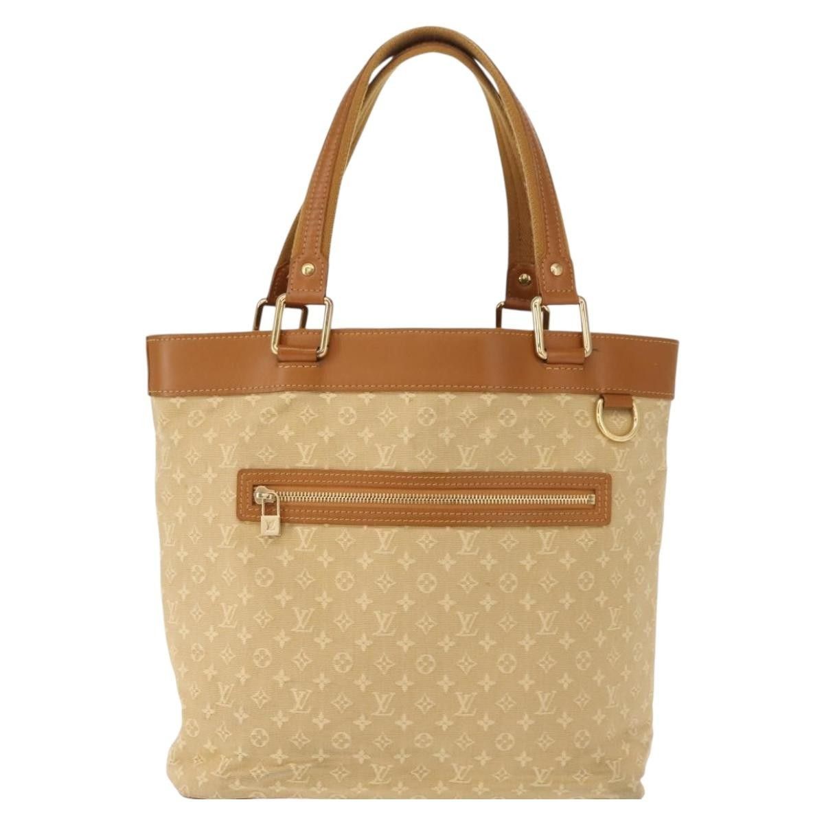 Louis Vuitton Louis Vuitton Lucille Handbag Mini Lin Size ONE SIZE - 19 Thumbnail