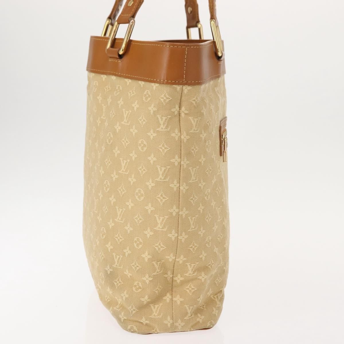 Louis Vuitton Louis Vuitton Lucille Handbag Mini Lin Size ONE SIZE - 4 Thumbnail