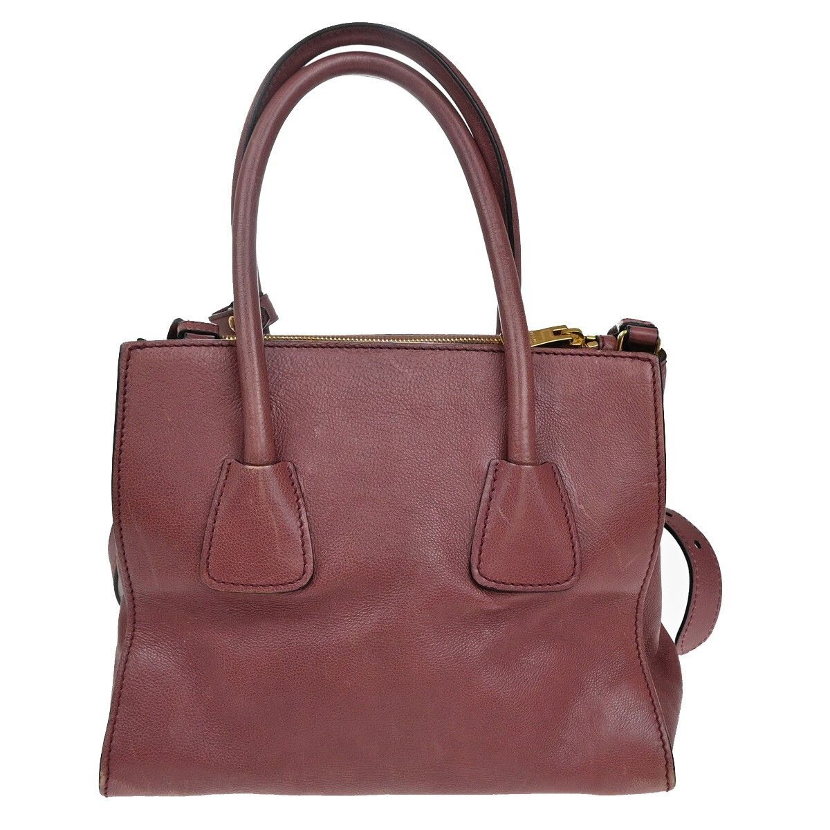 Prada Prada Cuir Double Tote Saffiano Leather Size ONE SIZE - 2 Thumbnail