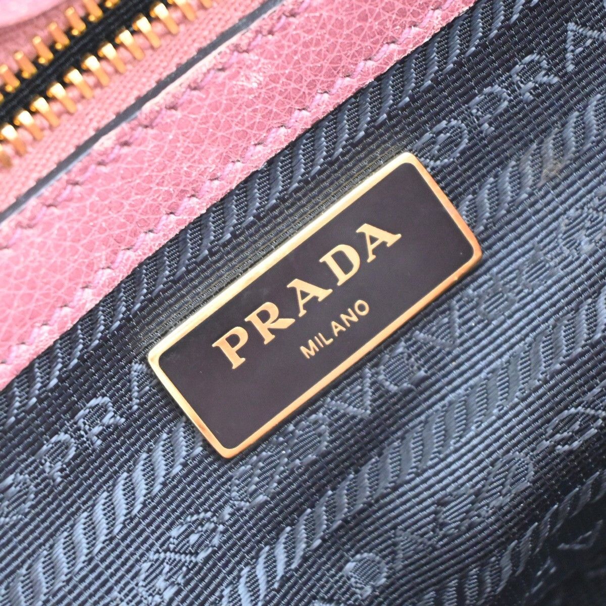 Prada Prada Cuir Double Tote Saffiano Leather Size ONE SIZE - 8 Thumbnail