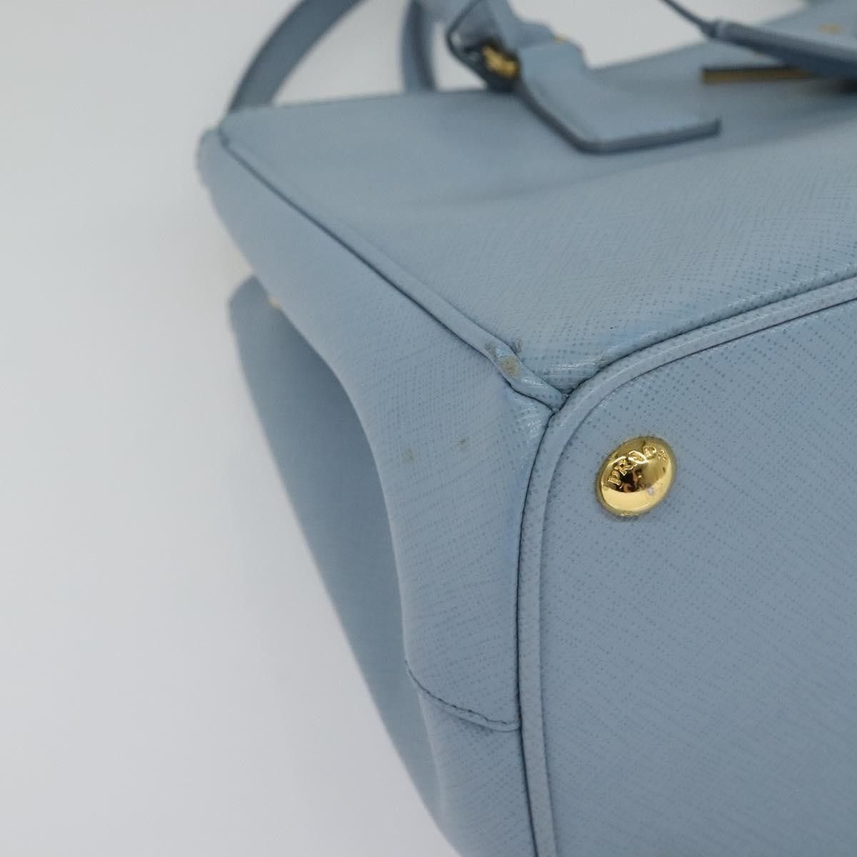 Prada Prada Double Zip Lux Tote Saffiano Leather Size ONE SIZE - 10 Thumbnail