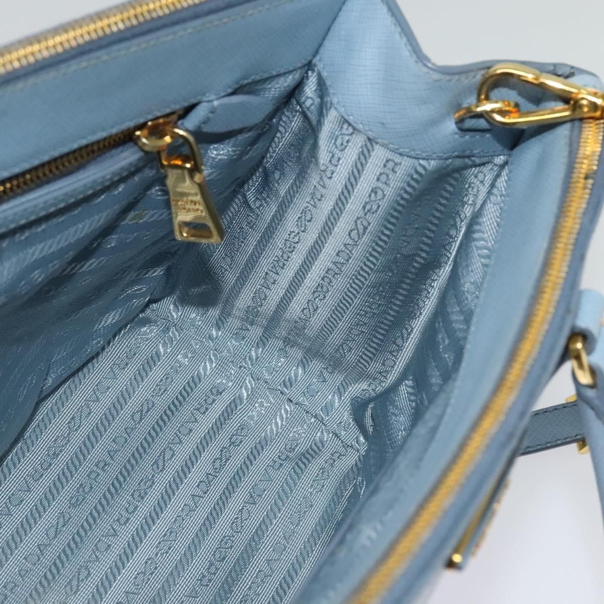 Prada Prada Double Zip Lux Tote Saffiano Leather Size ONE SIZE - 21 Thumbnail