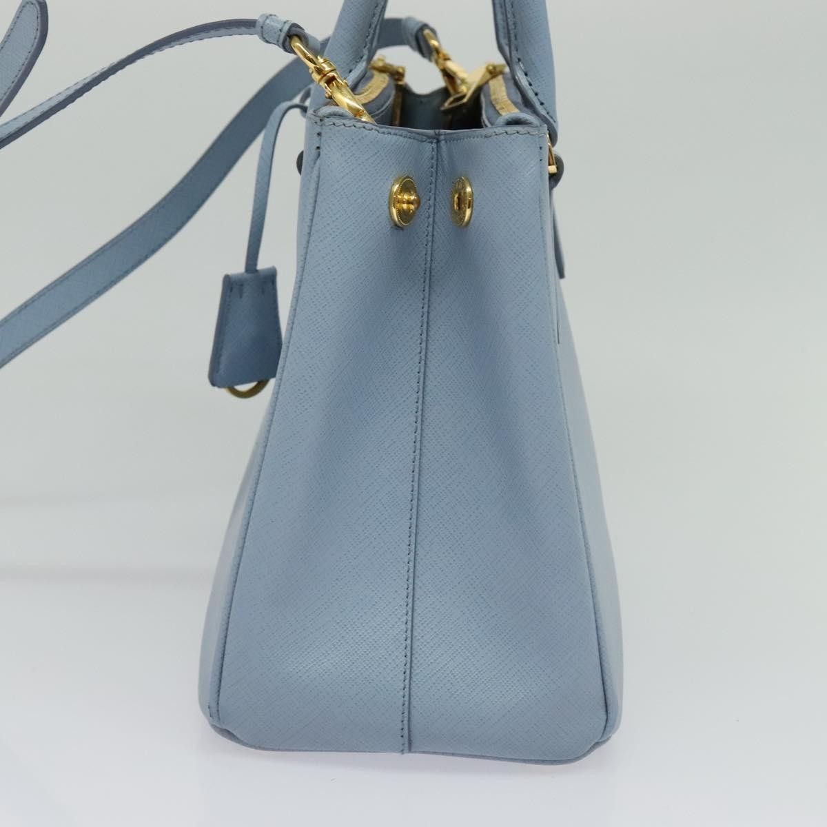 Prada Prada Double Zip Lux Tote Saffiano Leather Size ONE SIZE - 4 Thumbnail