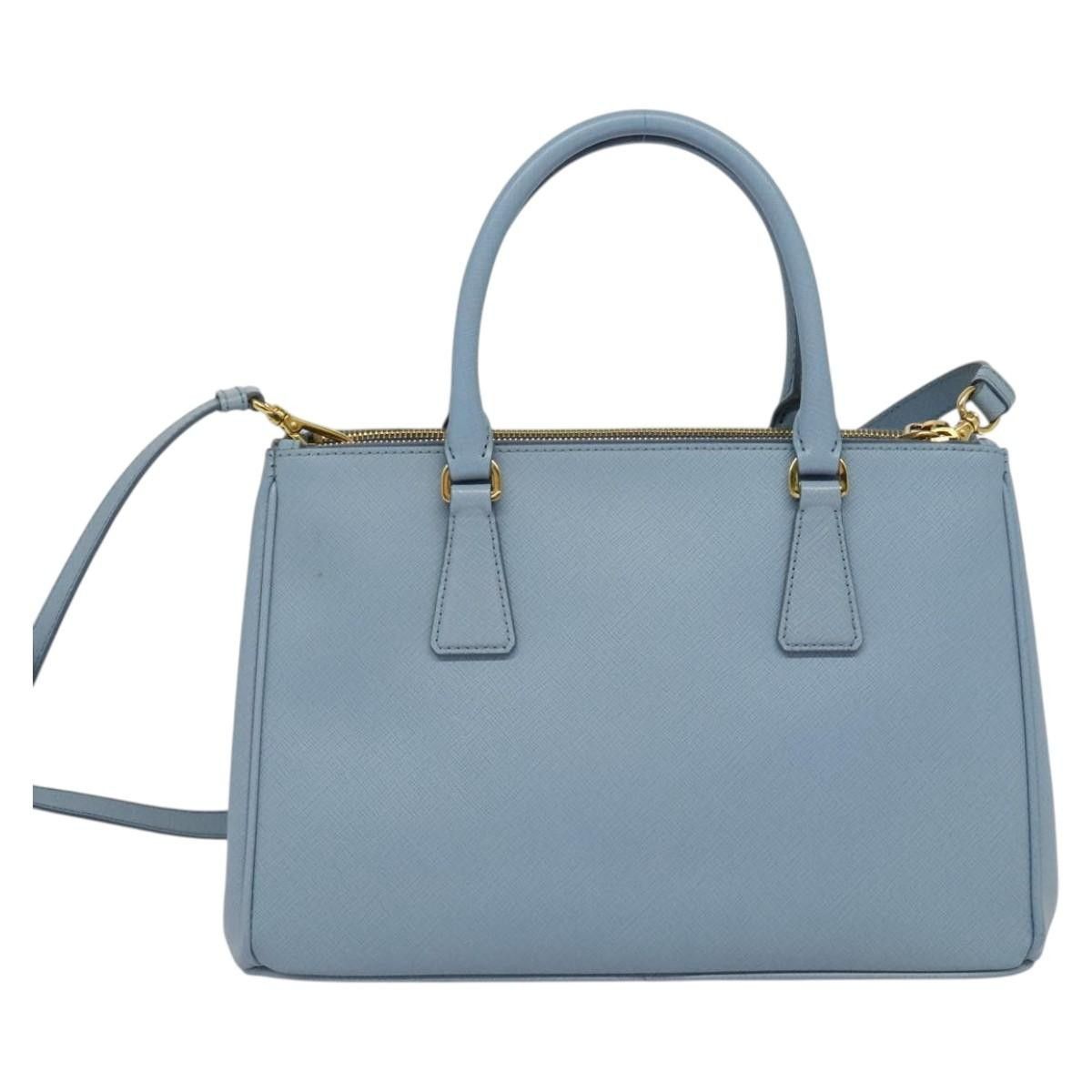 Prada Prada Double Zip Lux Tote Saffiano Leather Size ONE SIZE - 2 Thumbnail
