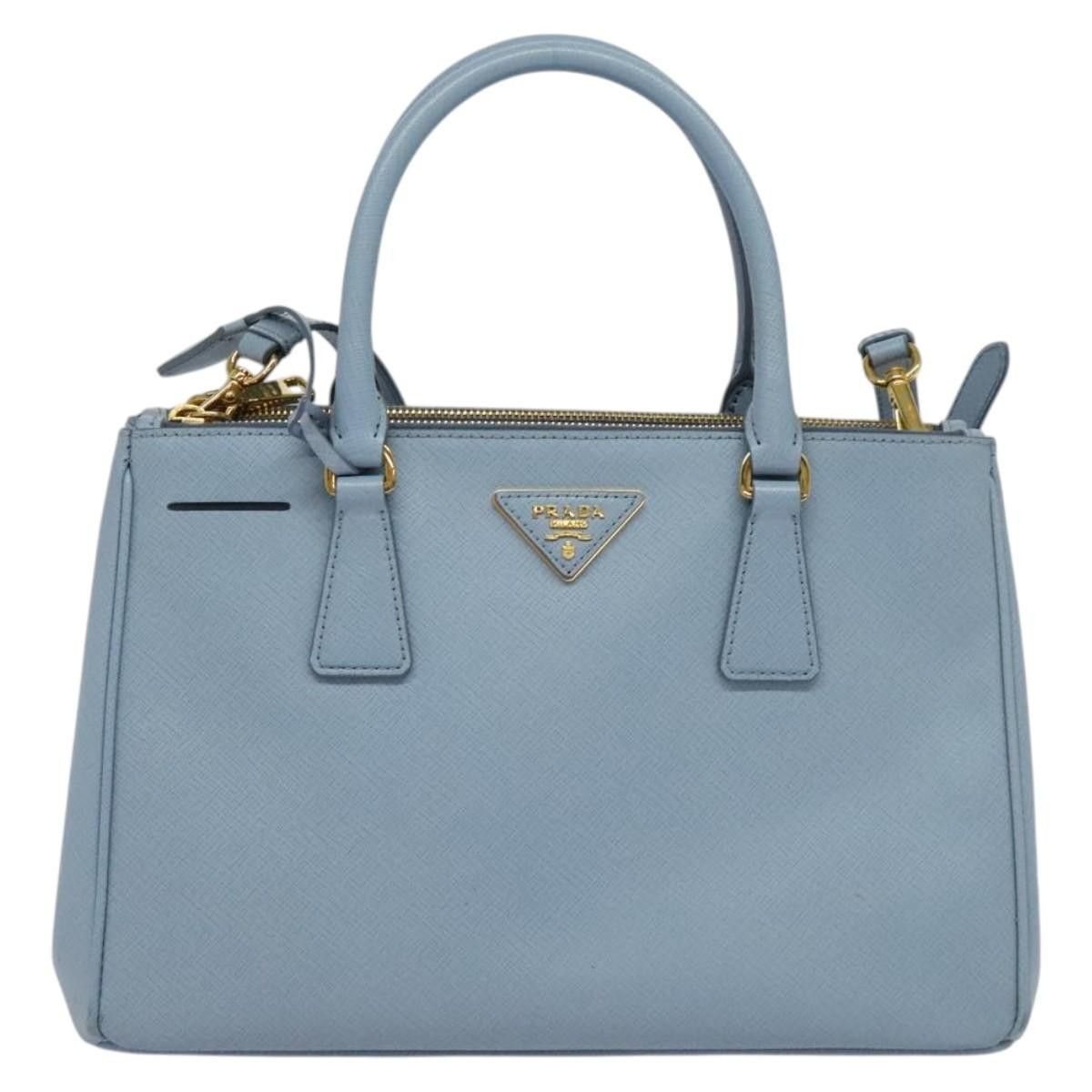 Prada Prada Double Zip Lux Tote Saffiano Leather Size ONE SIZE - 16 Thumbnail