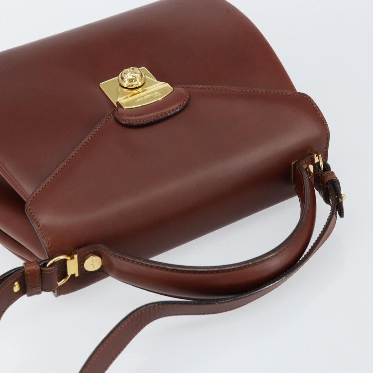 Salvatore Ferragamo Salvatore Ferragamo Vintage Top handle handbag Leather Size ONE SIZE - 7 Thumbnail