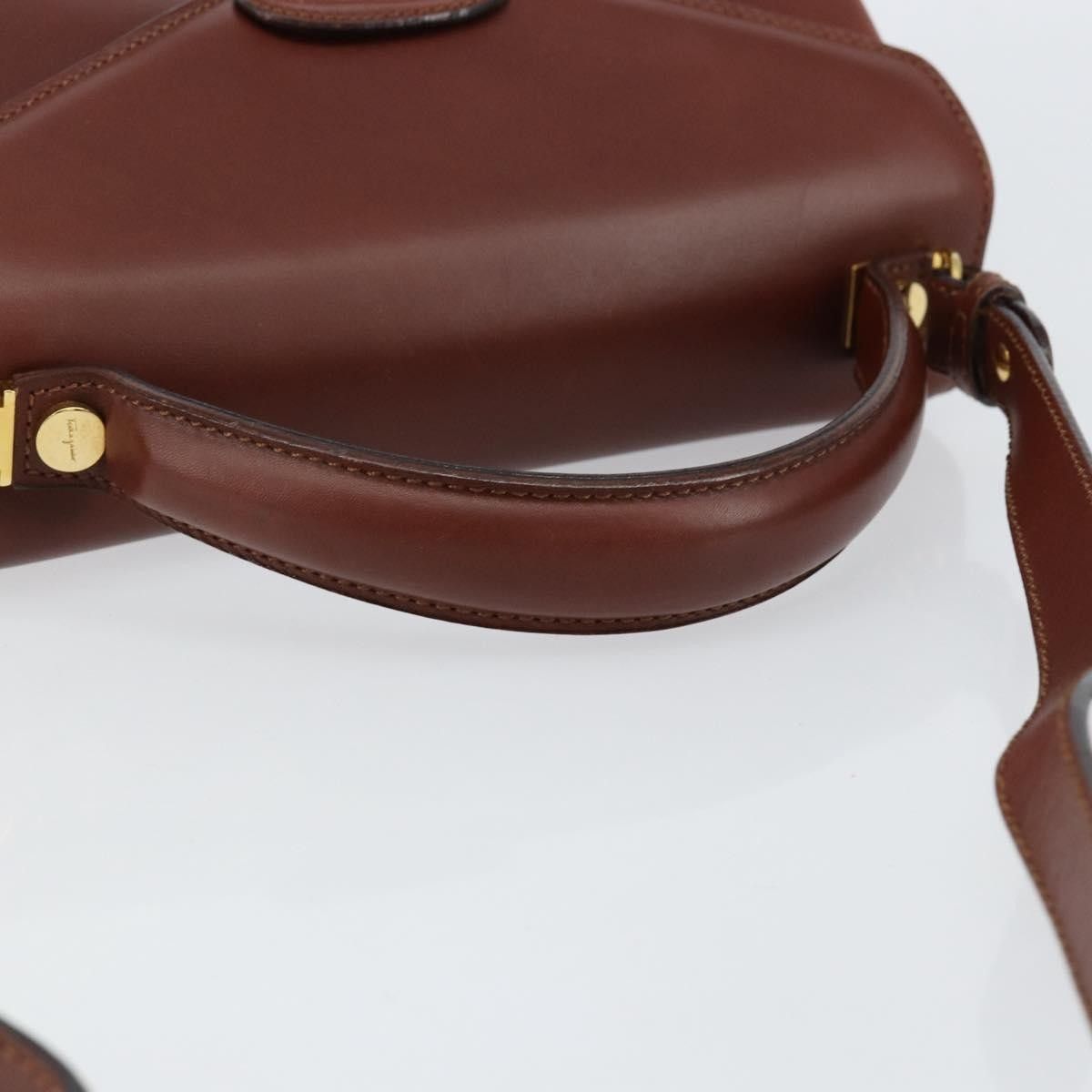 Salvatore Ferragamo Salvatore Ferragamo Vintage Top handle handbag Leather Size ONE SIZE - 15 Thumbnail